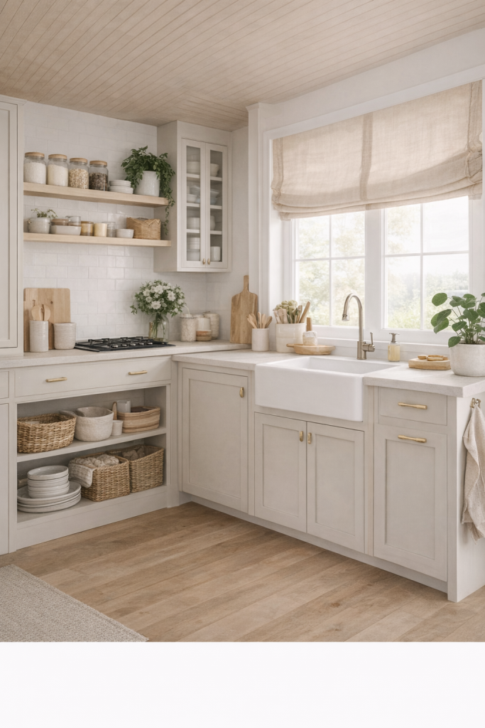 organized kitchen storage and pantry organization ideas